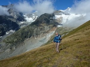 Suzanne treks the ‘Tour de Mont Blanc’