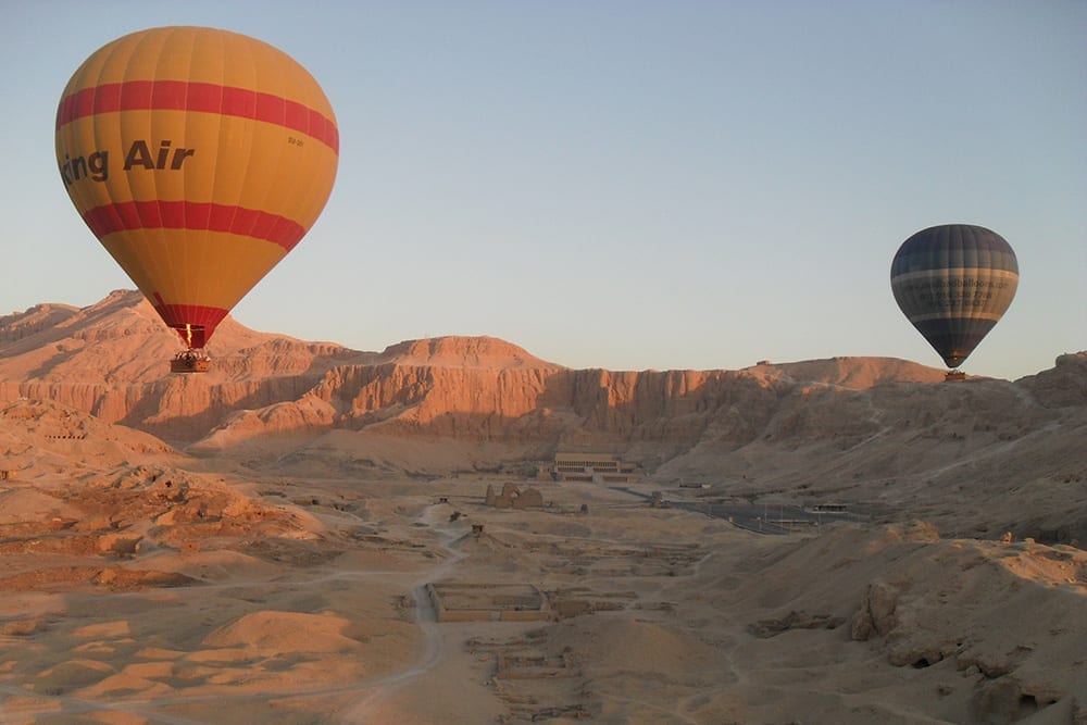 Hot Air Ballooning in Valley of the Kings