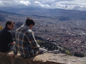 Overlooking Bogota